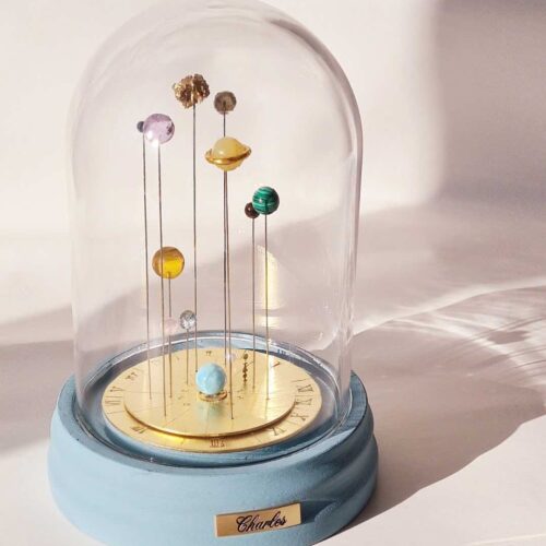 Œuvre d’art astrologique sur-mesure pour célébrer une naissance