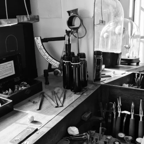 Atelier de création Sympan, instruments de précision et inspiration céleste