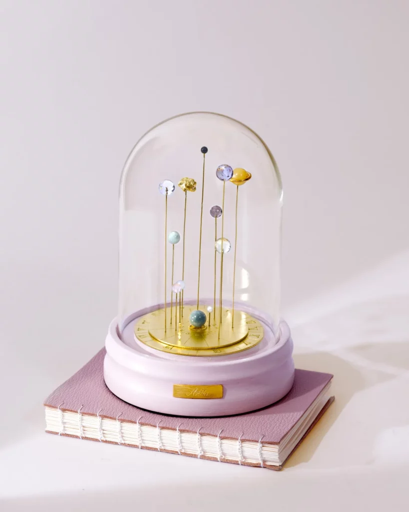 Objet d’art personnalisé de luxe pour célébrer une naissance avec sens