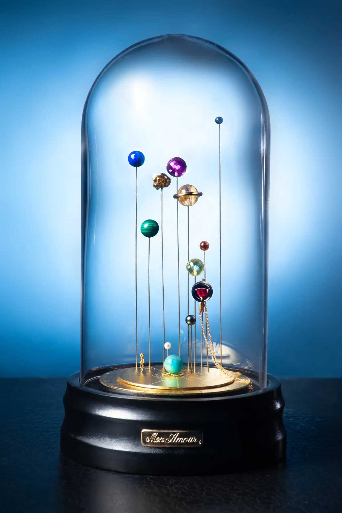 Sympan Orbe – astre de l’amour sublimé en objet d’art de luxe précieux et personnalisé