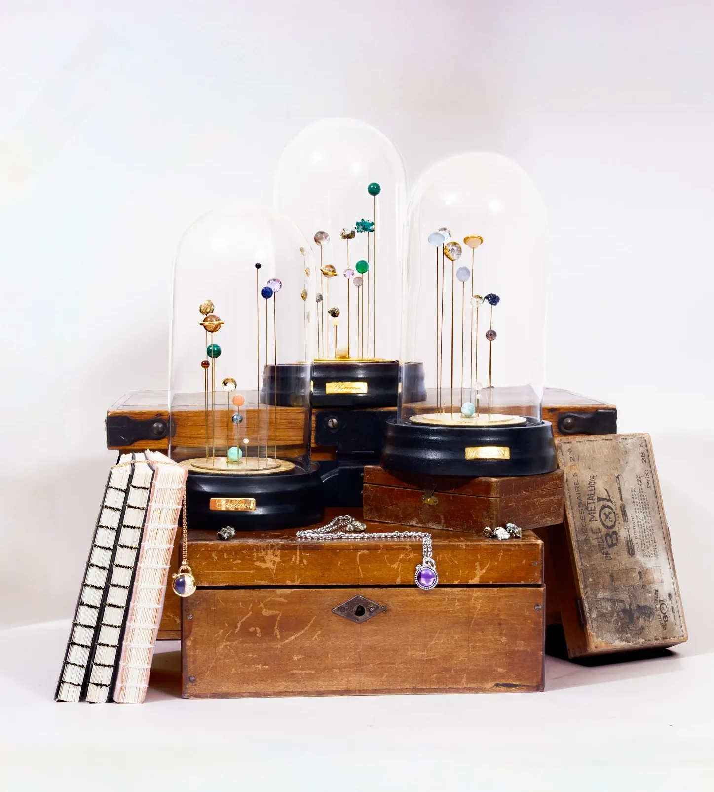 Collection de créations Sympan signées Caroline Thiébot, entre art céleste, joaillerie et mémoire