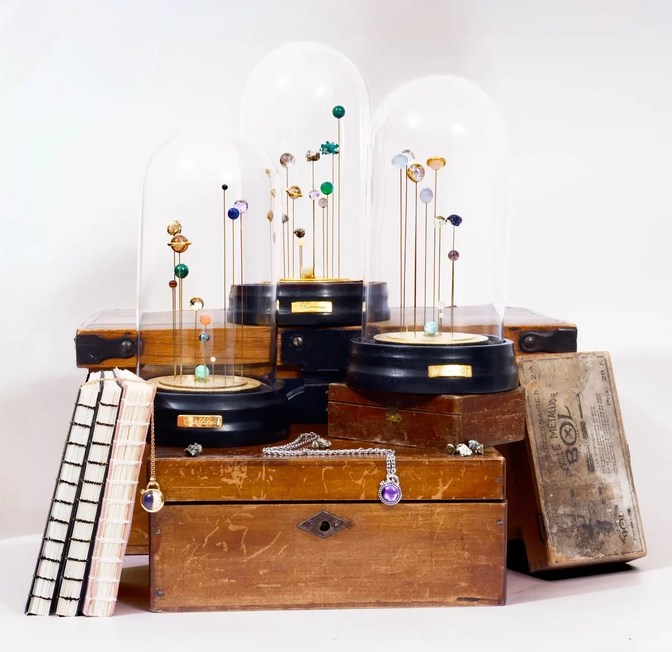 Collection de créations Sympan signées Caroline Thiébot, entre art céleste, joaillerie et mémoire