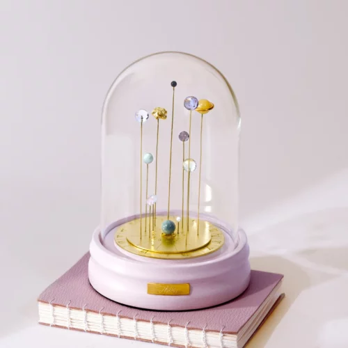 Sympan Enfant, objet d’art personnalisé et cadeau de naissance luxe en pierres et or