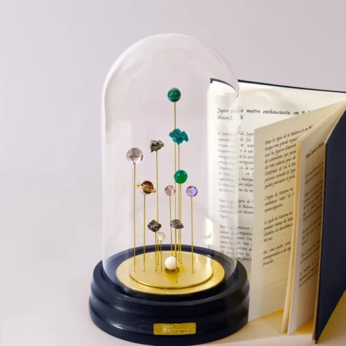 Sympan Ciel de naissance avec pierres précieuses – cadeau exceptionnel d’anniversaire et œuvre d’art personnalisée